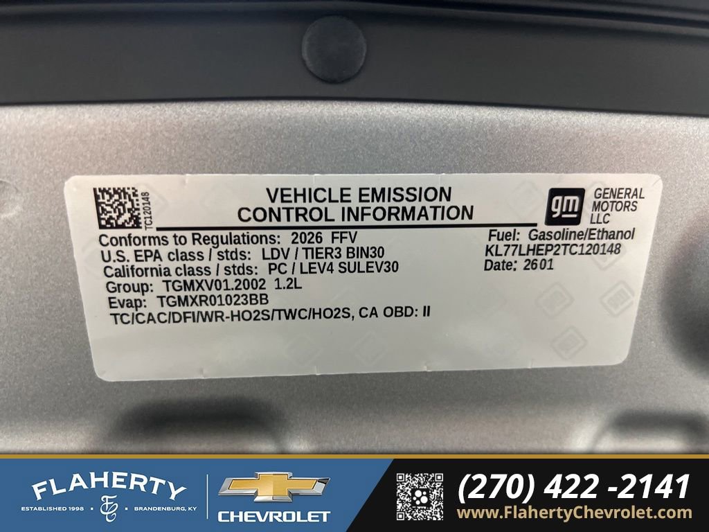 New 2026 Chevrolet Trax LT image 17