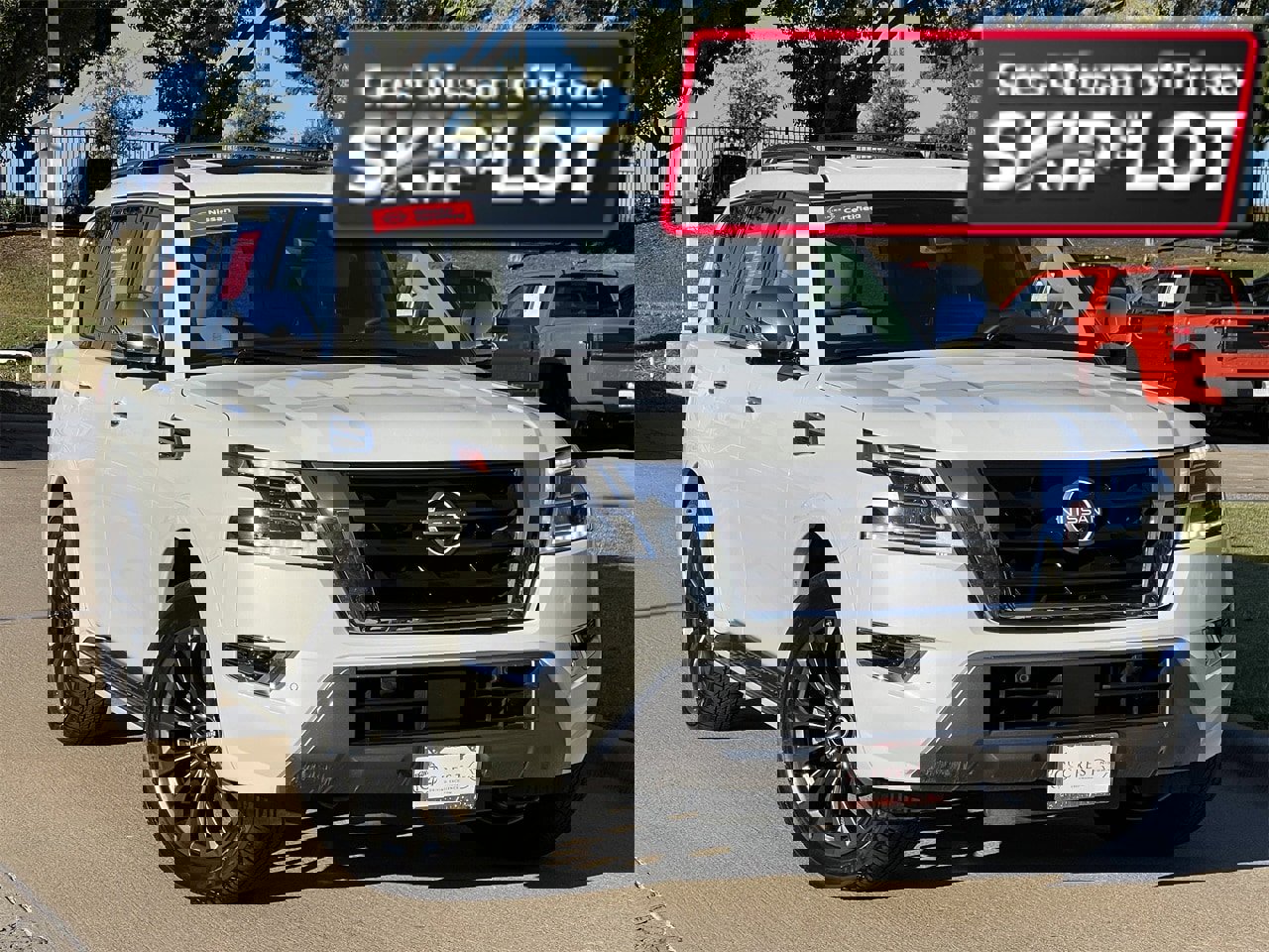 Certified 2024 Nissan Armada Platinum w/ Captain's Chairs Package