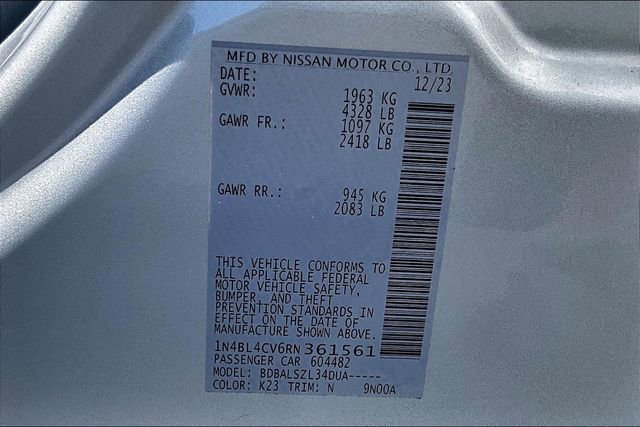 Certified 2024 Nissan Altima 2.5 SR FWD image 18