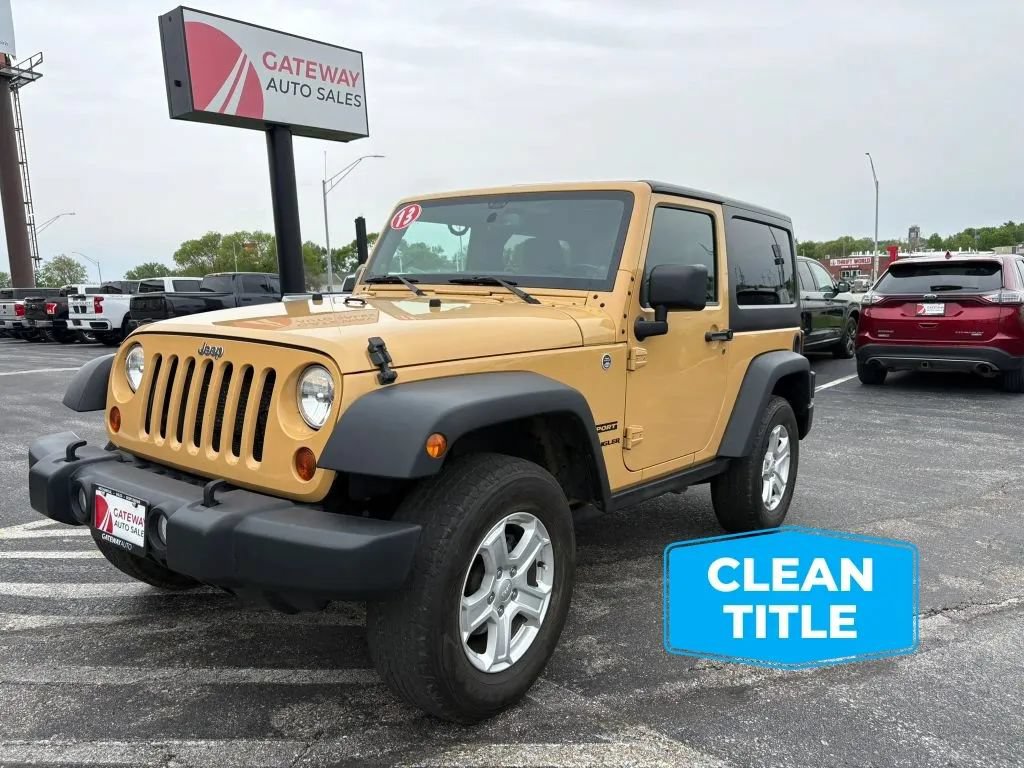 Used 2013 Jeep Wrangler Sport AWD/4WD image 1