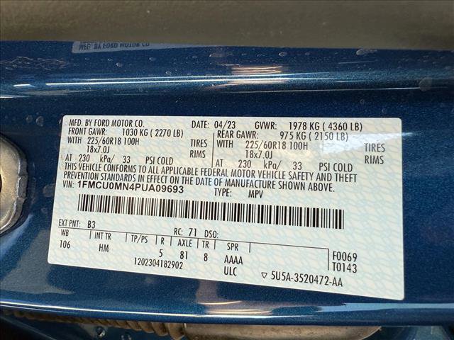 Used 2023 Ford Escape ST-Line w/ Tech Pack #1 image 25