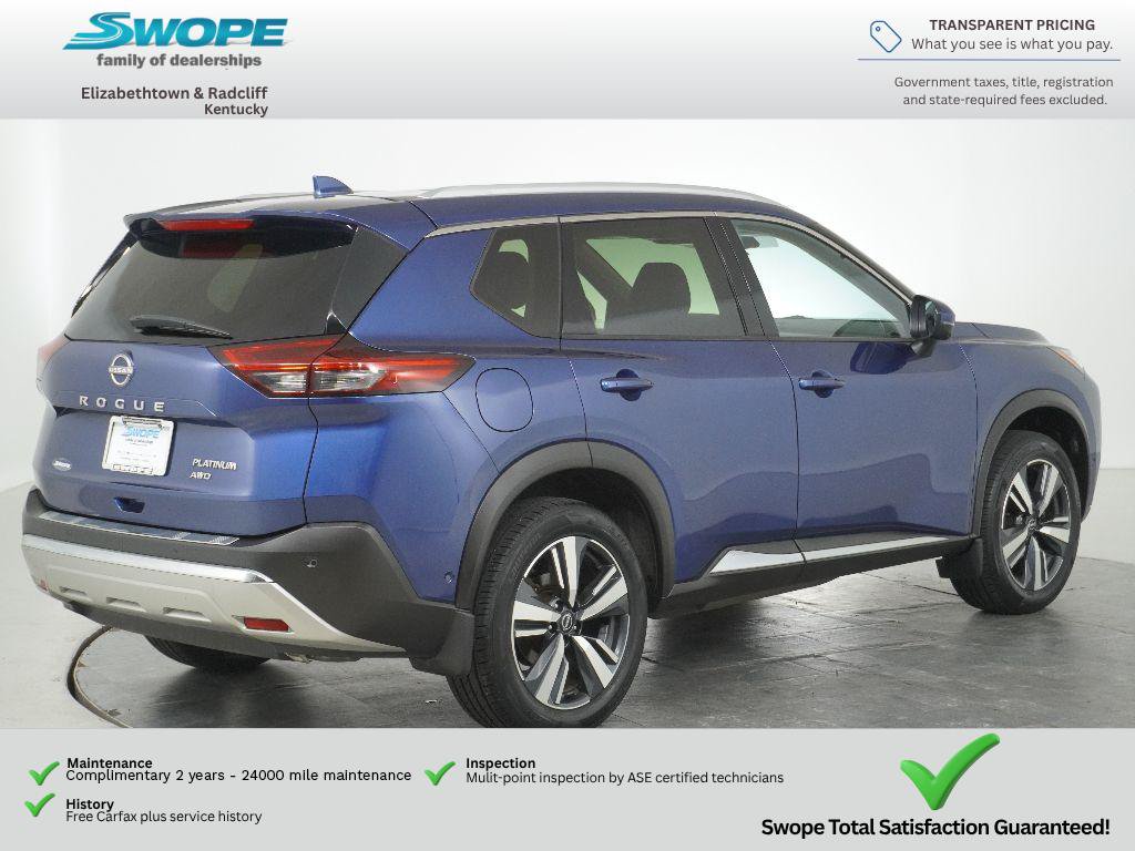 Used 2023 Nissan Rogue Platinum w/ Platinum Premium Package AWD/4WD image 3