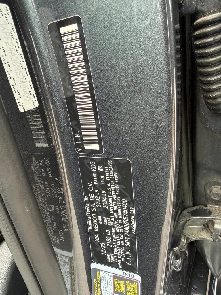 Used 2024 Kia Forte LXS FWD image 22