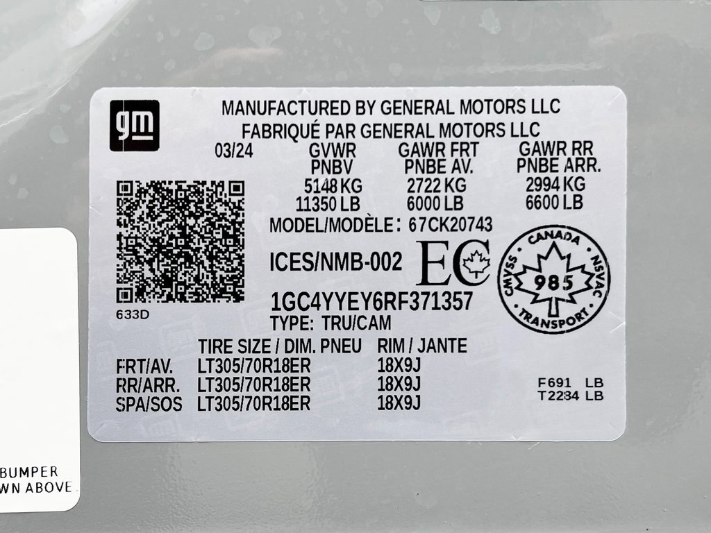 Used 2024 Chevrolet Silverado 2500 ZR2 w/ Technology Package image 30