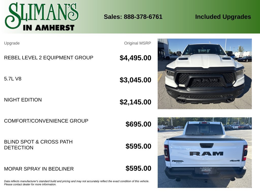 Used 2024 RAM 1500 Rebel w/ Rebel Level 2 Equipment Group AWD/4WD image 11