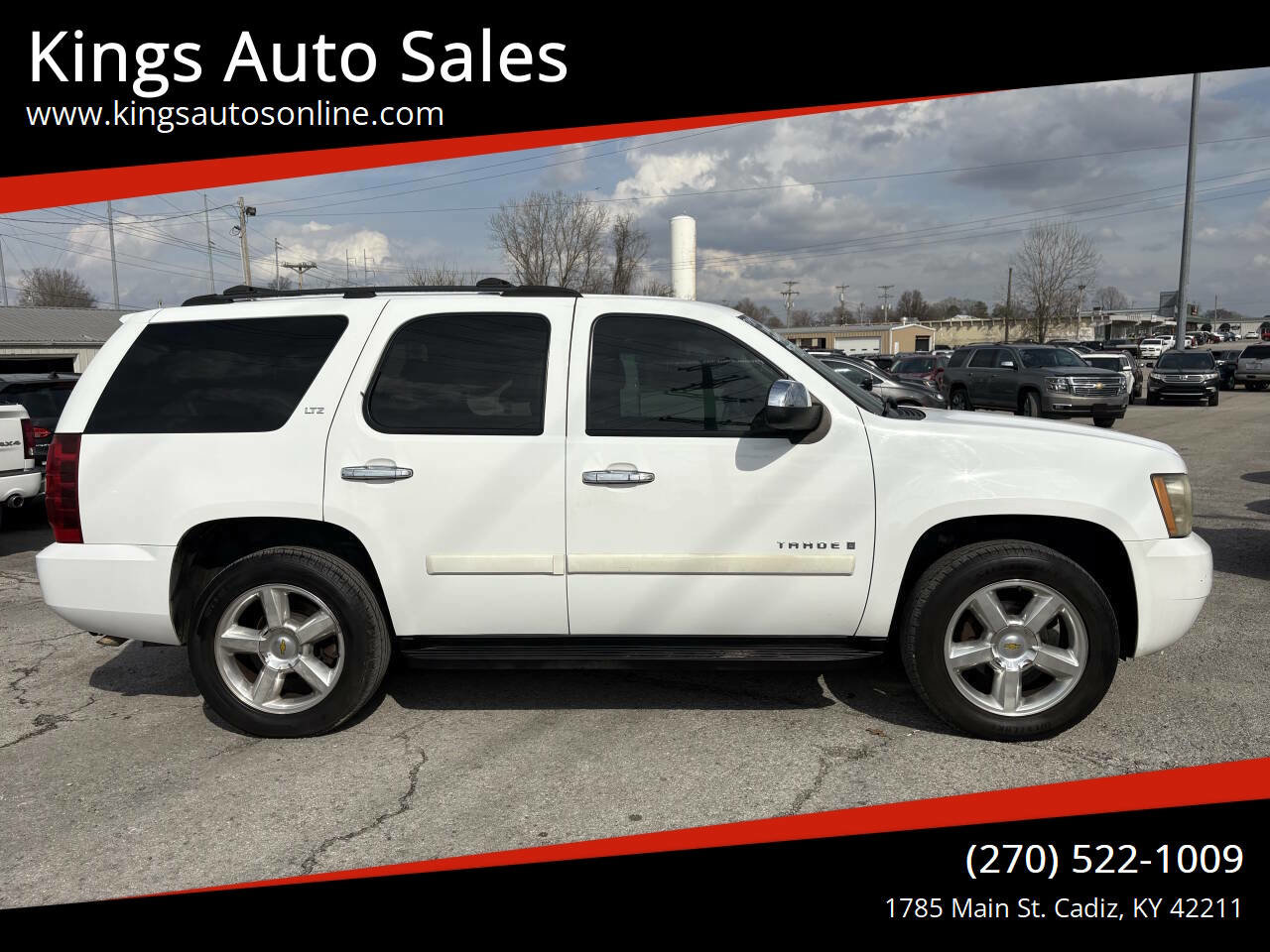 Used 2007 Chevrolet Tahoe LTZ w/ LTZ Preferred Equipment Group RWD image 1
