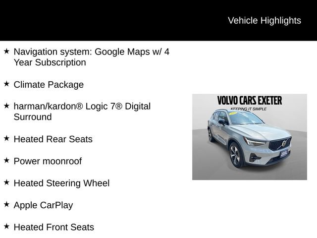 Certified 2025 Volvo XC40 B5 Plus AWD/4WD image 5