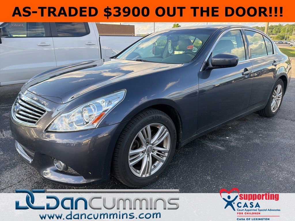 Used 2010 INFINITI G37 x Sedan w/ Premium Pkg AWD/4WD image 1