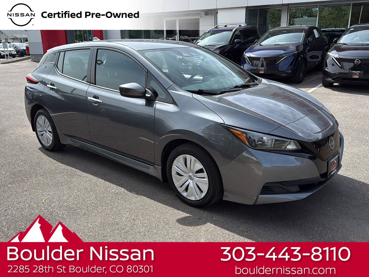 Certified 2025 Nissan Leaf S