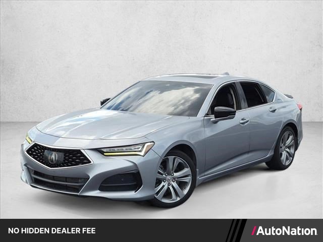 Used 2021 Acura TLX w/ Technology Package AWD/4WD image 1