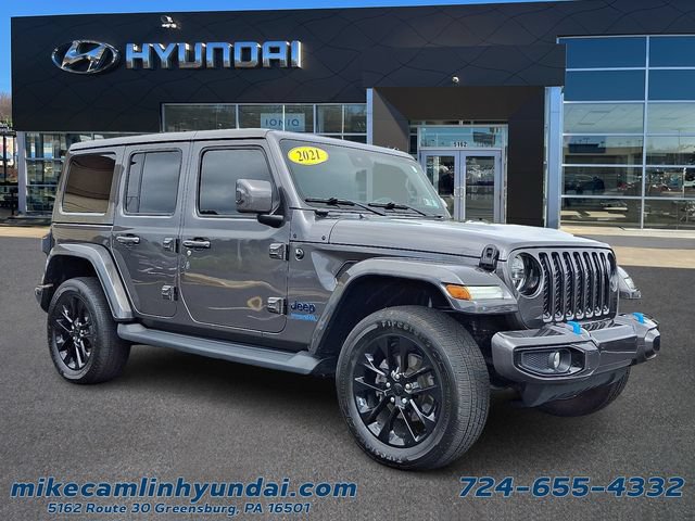 Used 2021 Jeep Wrangler Unlimited Sahara AWD/4WD image 1