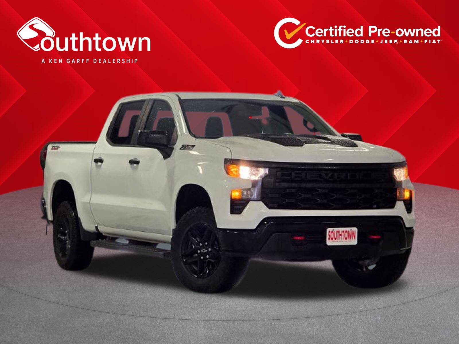 Used 2024 Chevrolet Silverado 1500 Custom Trail Boss w/ LPO, Dark Essentials Package