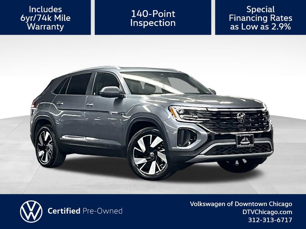 Used 2025 Volkswagen Atlas Cross Sport SE w/ Panoramic Sunroof Package