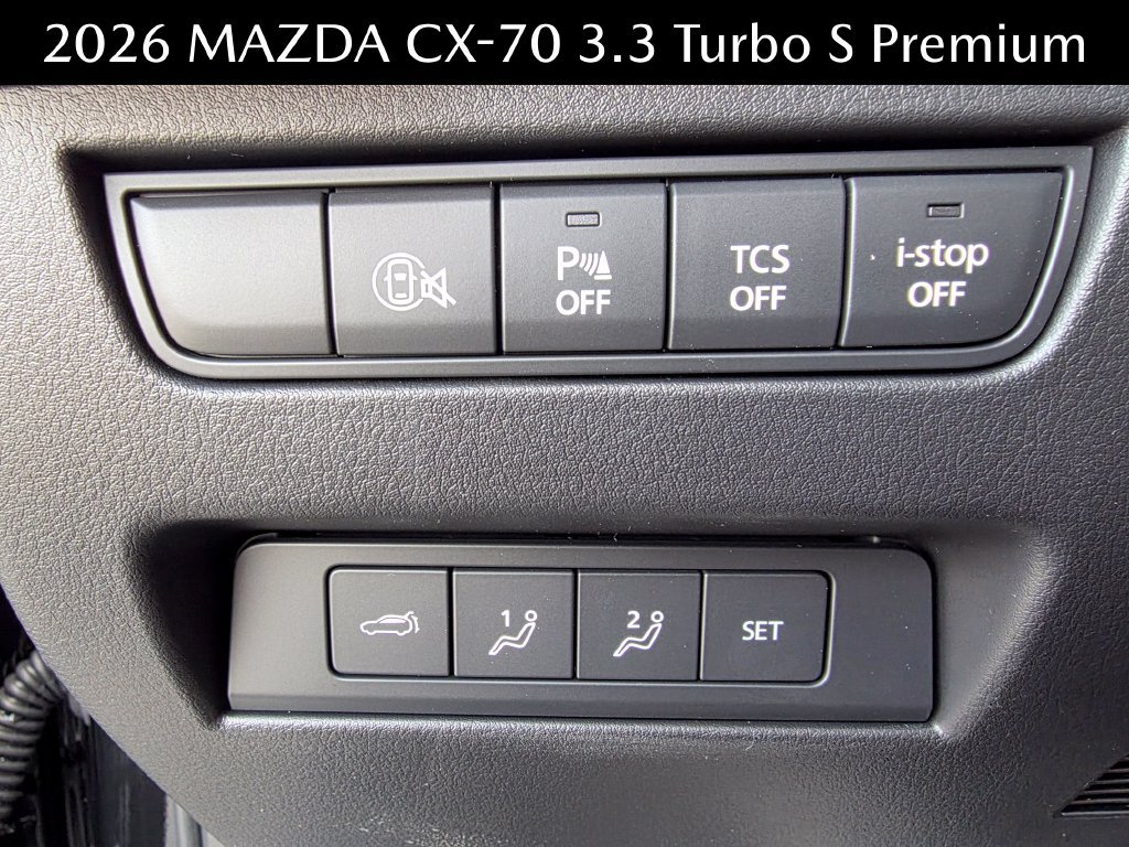 New 2026 MAZDA CX-70 3.3 Turbo S w/ Premium Package AWD/4WD image 24