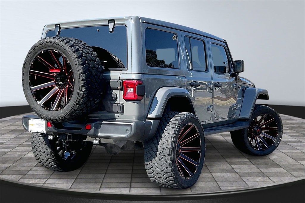 Used 2022 Jeep Wrangler Unlimited Sahara w/ LED Lighting Group image 2