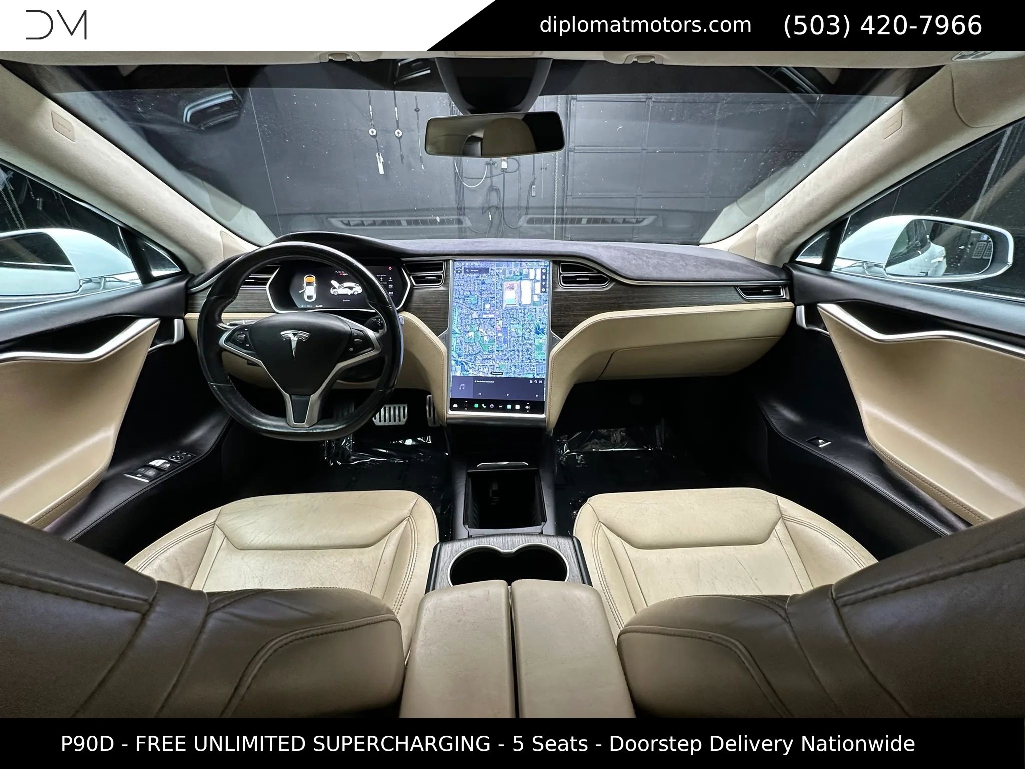 Used 2016 Tesla Model S P90D AWD/4WD image 36