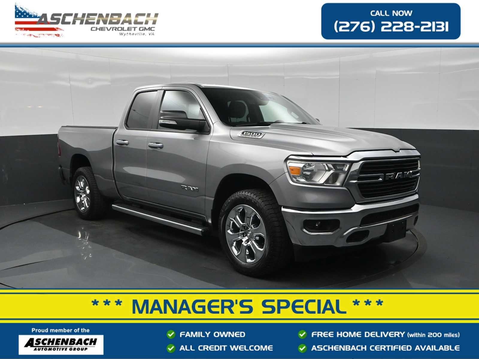 Used 2021 RAM 1500 Big Horn