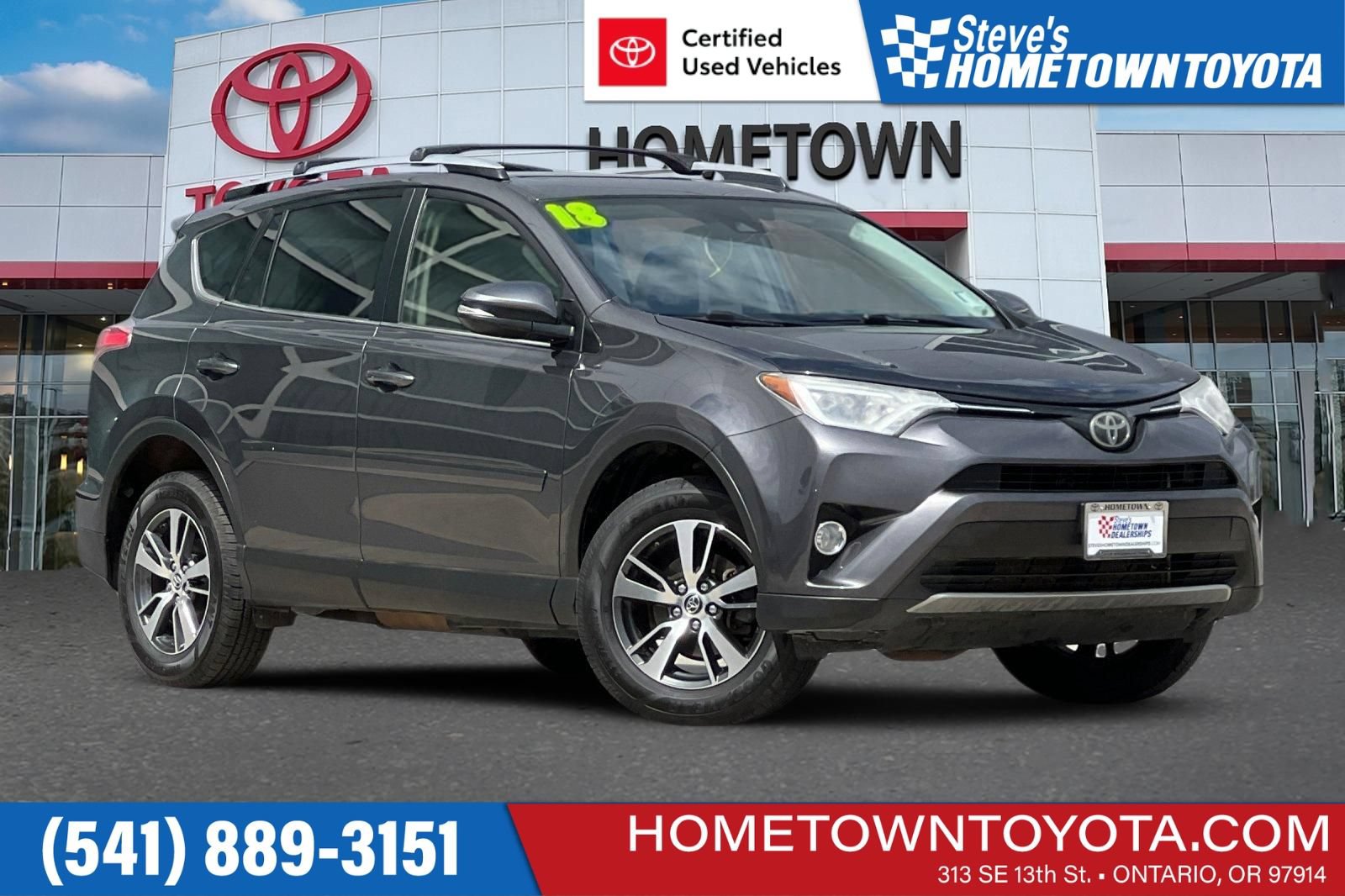 Certified 2018 Toyota RAV4 XLE