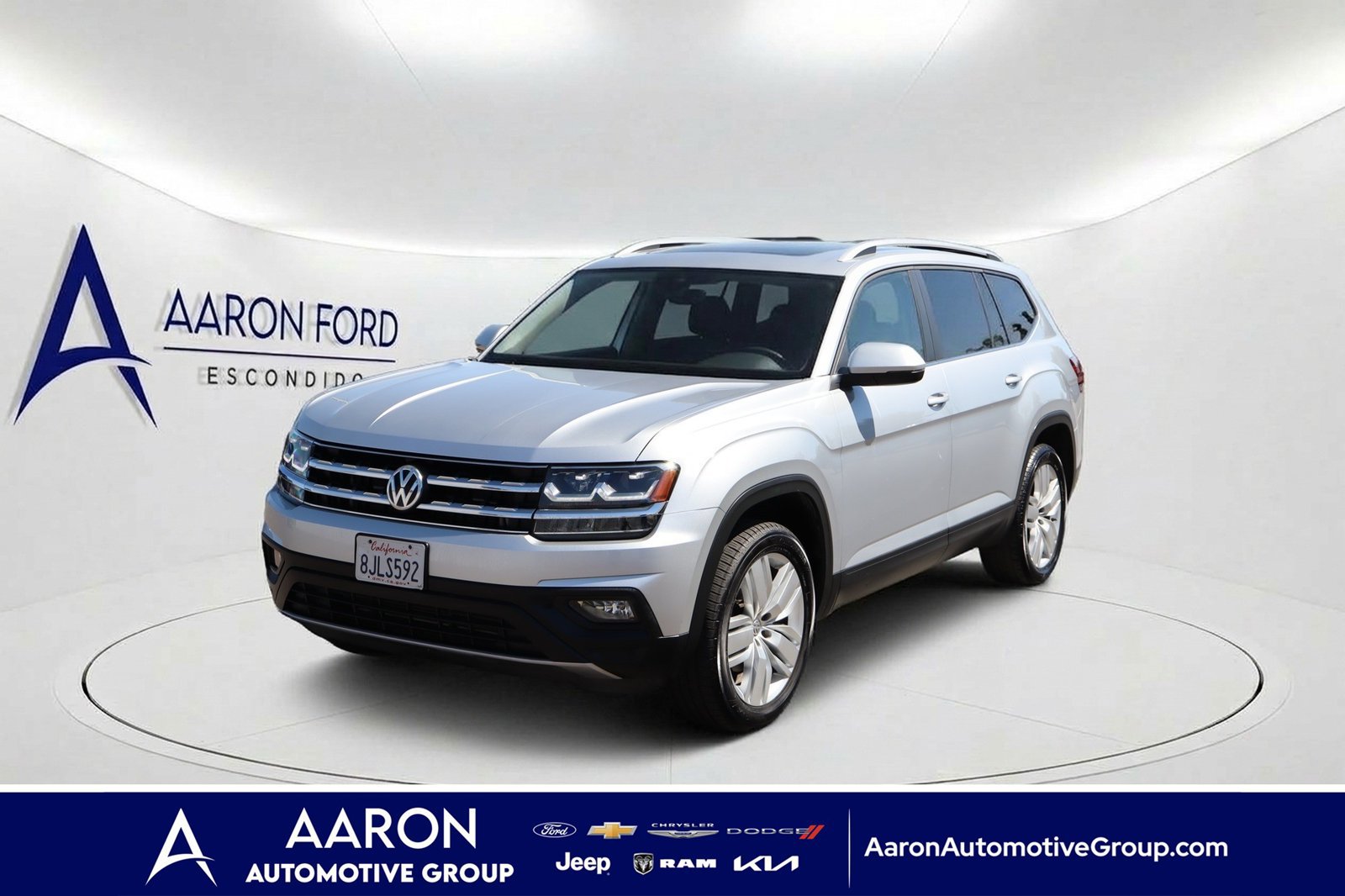 Used 2019 Volkswagen Atlas SE w/ Panoramic Sunroof Package
