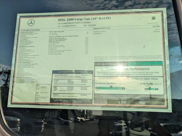 New 2026 Mercedes-Benz Sprinter 2500 image 16