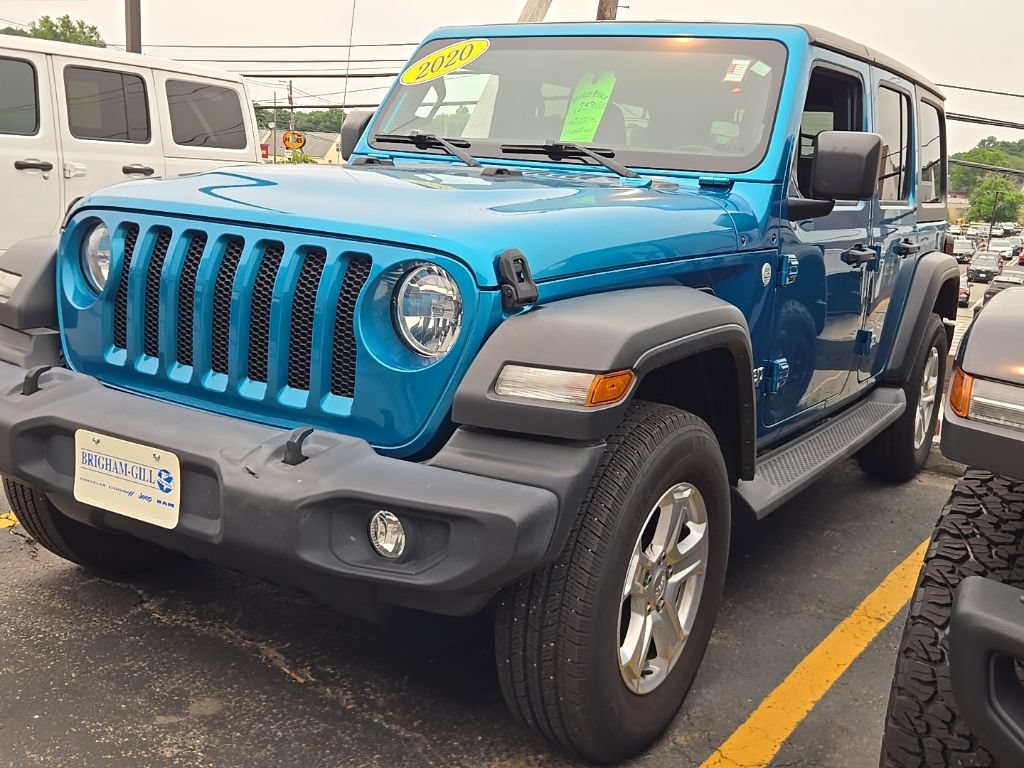 Certified 2020 Jeep Wrangler Unlimited Sport S AWD/4WD image 4