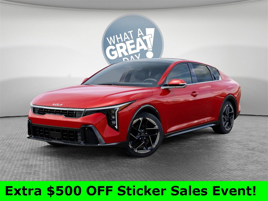 New 2025 Kia K4 GT-Line w/ GT-Line Sunroof Package