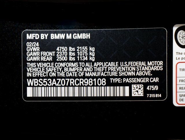 Certified 2024 BMW M4 Coupe w/ M Carbon Exterior Package image 23