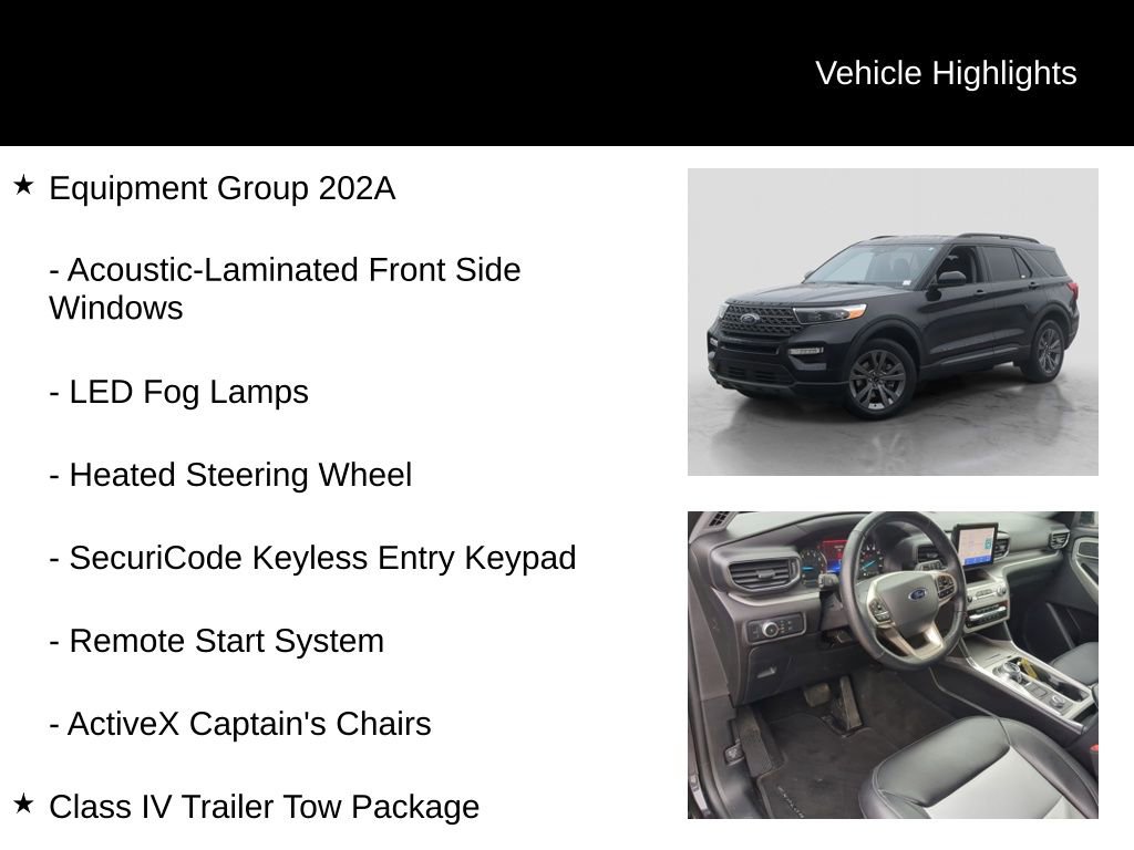 Certified 2022 Ford Explorer XLT w/ XLT Sport Appearance Package image 6