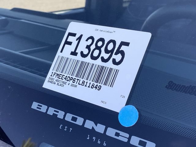 New 2026 Ford Bronco Heritage Edition AWD/4WD image 31