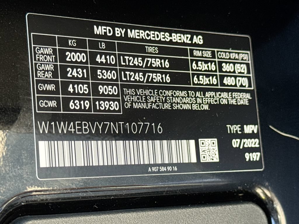 Used 2022 Mercedes-Benz Sprinter 2500 image 35