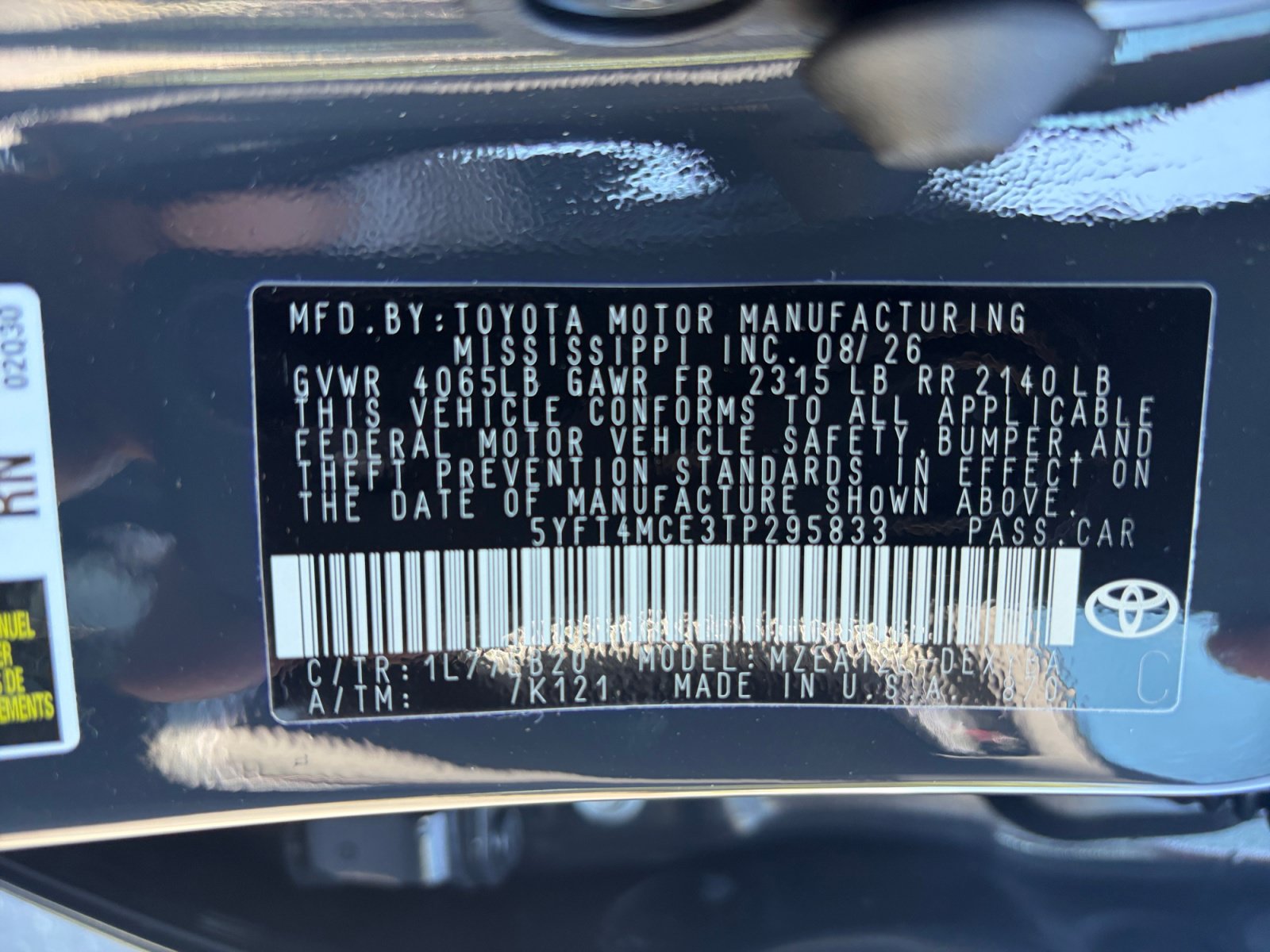 New 2026 Toyota Corolla XSE FWD image 31