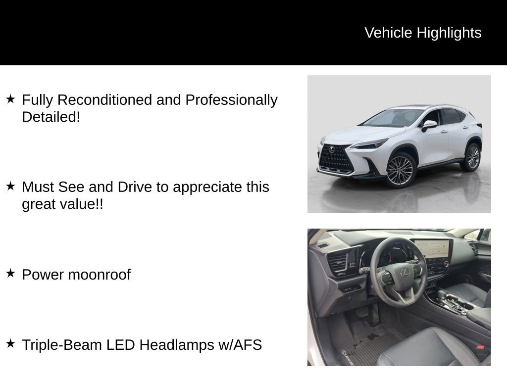 Used 2023 Lexus NX 300h AWD w/ Towing Package (2000 Lbs) image 16