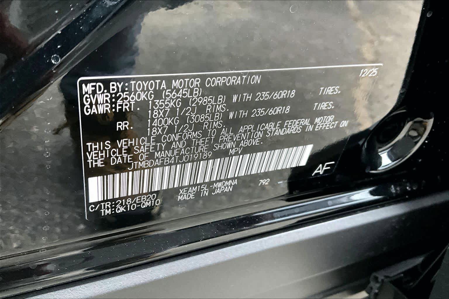 New 2026 Toyota bZ AWD/4WD image 18