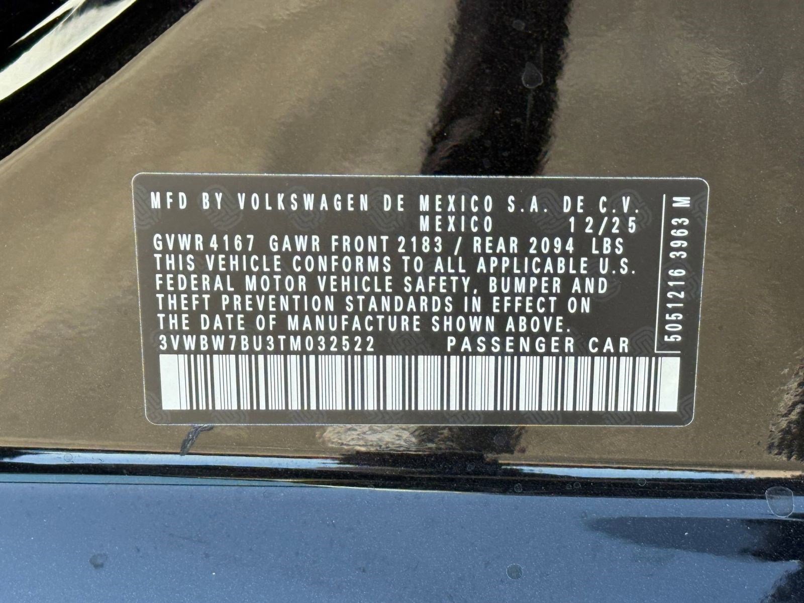 New 2026 Volkswagen Jetta Sport FWD image 19