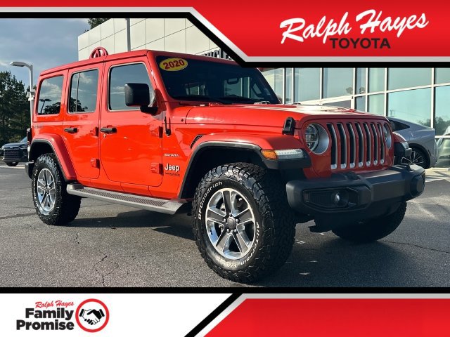 Used 2020 Jeep Wrangler Unlimited Sahara AWD/4WD image 1