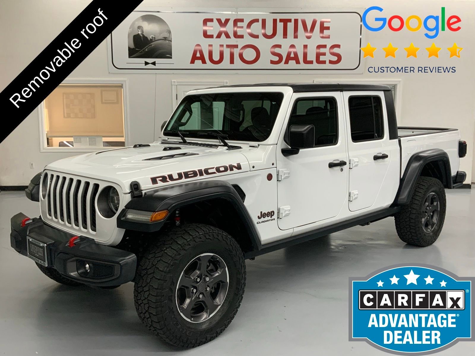 Used 2021 Jeep Gladiator Rubicon AWD/4WD image 1