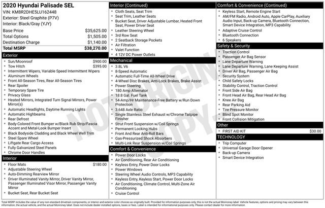 Used 2020 Hyundai Palisade SEL image 4