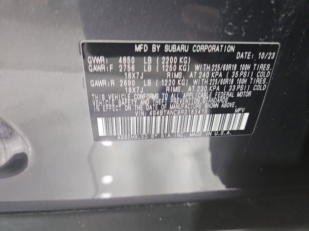 Certified 2024 Subaru Outback Limited AWD/4WD image 30