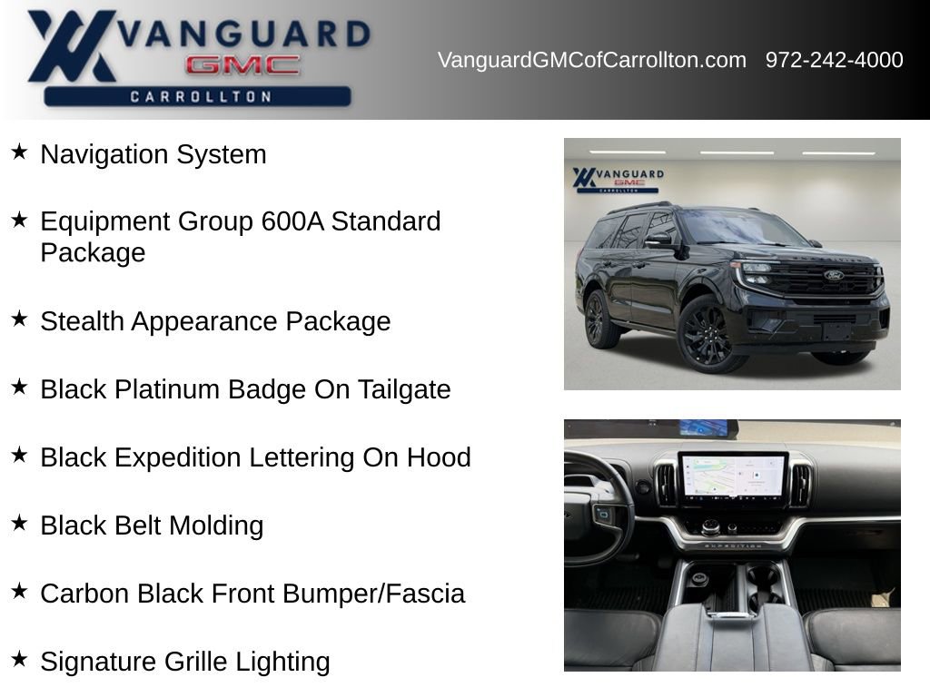Used 2025 Ford Expedition Platinum w/ Stealth Appearance Package image 6