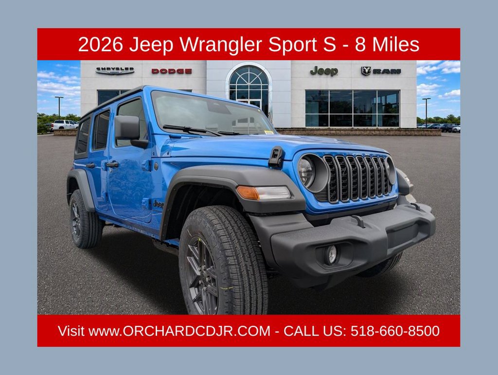 New 2026 Jeep Wrangler Unlimited Sport