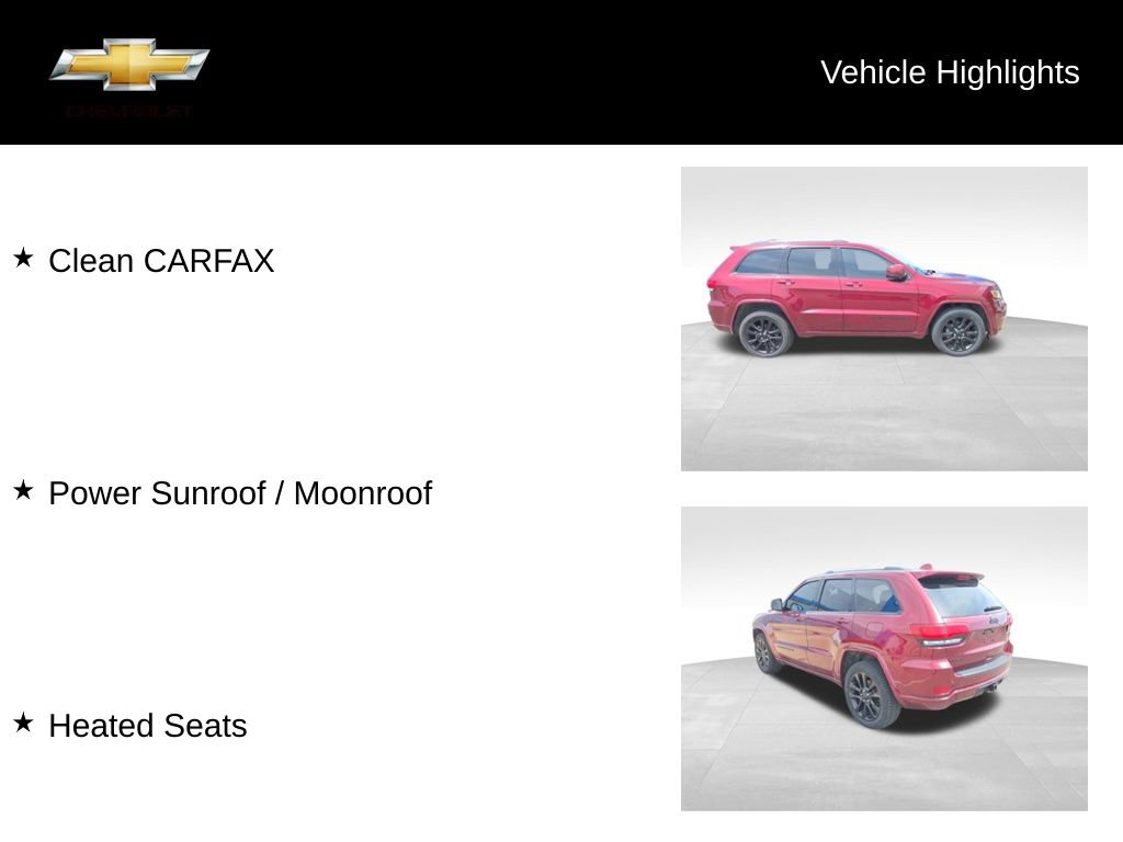 Used 2019 Jeep Grand Cherokee Altitude AWD/4WD image 17