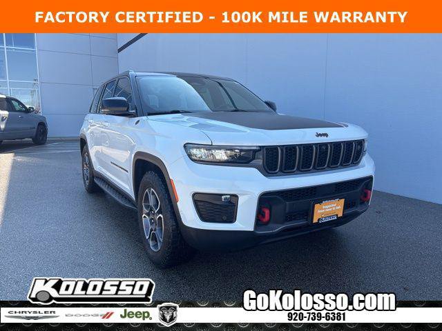 Certified 2022 Jeep Grand Cherokee Trailhawk w/ ADV Protech Group II AWD/4WD image 1