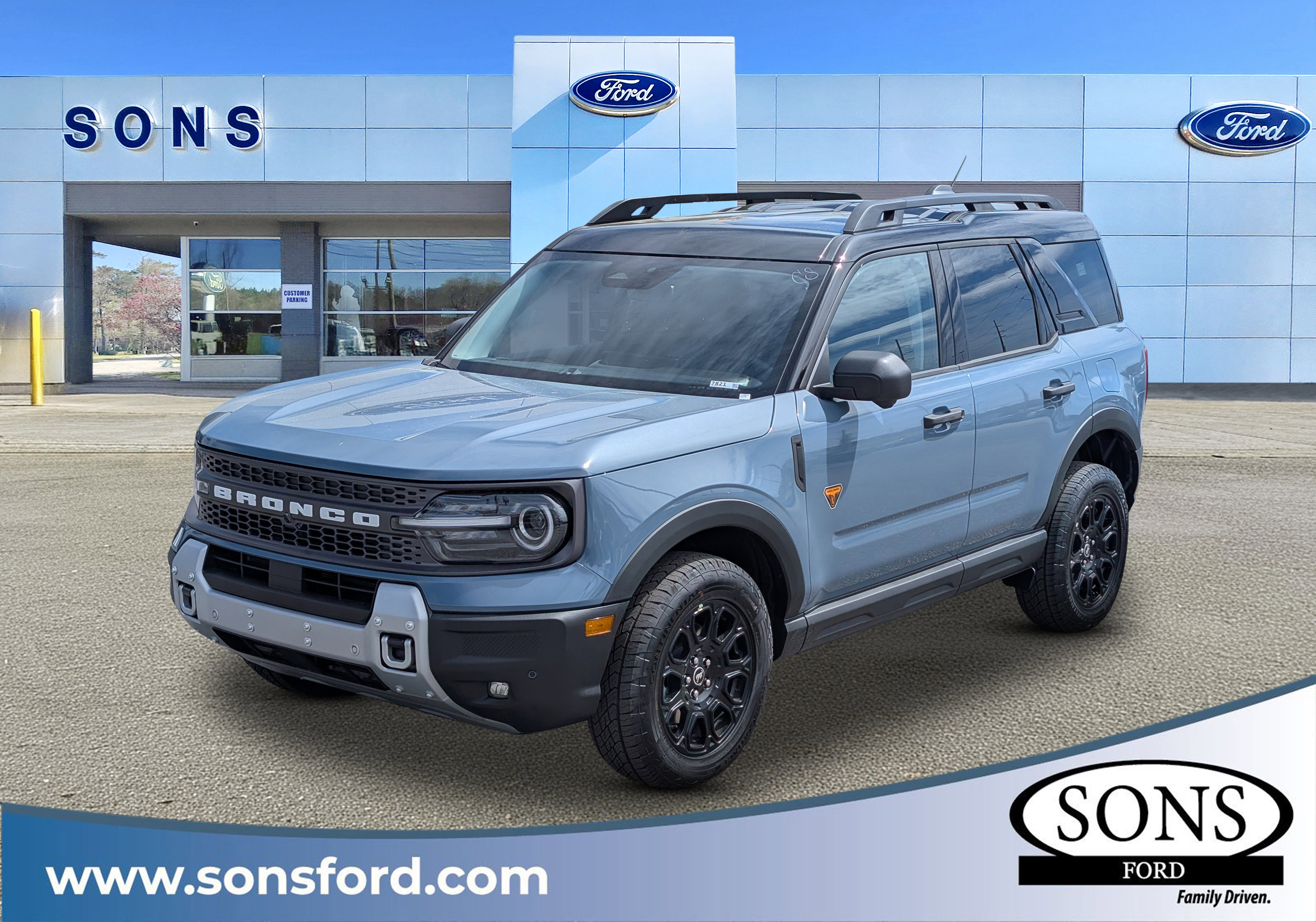 New 2026 Ford Bronco Sport Badlands w/ Badlands Tech Package AWD/4WD image 1