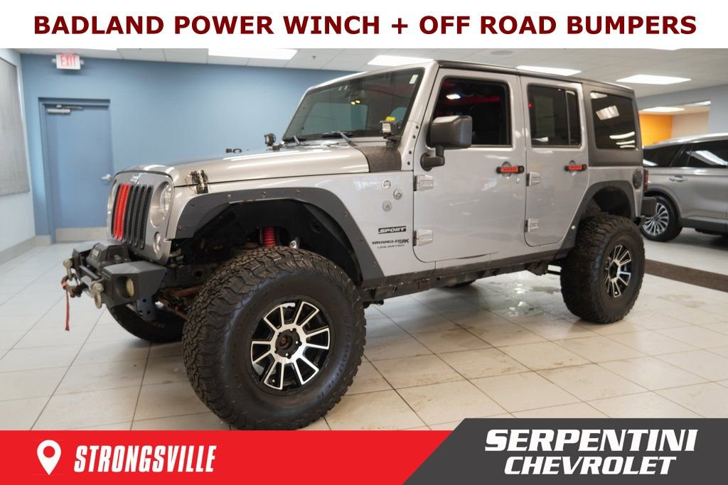 Used 2018 Jeep Wrangler Unlimited Sport S image 1