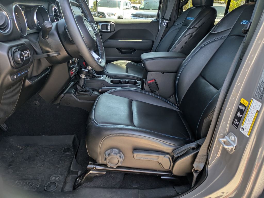 Used 2021 Jeep Wrangler Unlimited Rubicon 4xe w/ Steel Bumper Group image 11