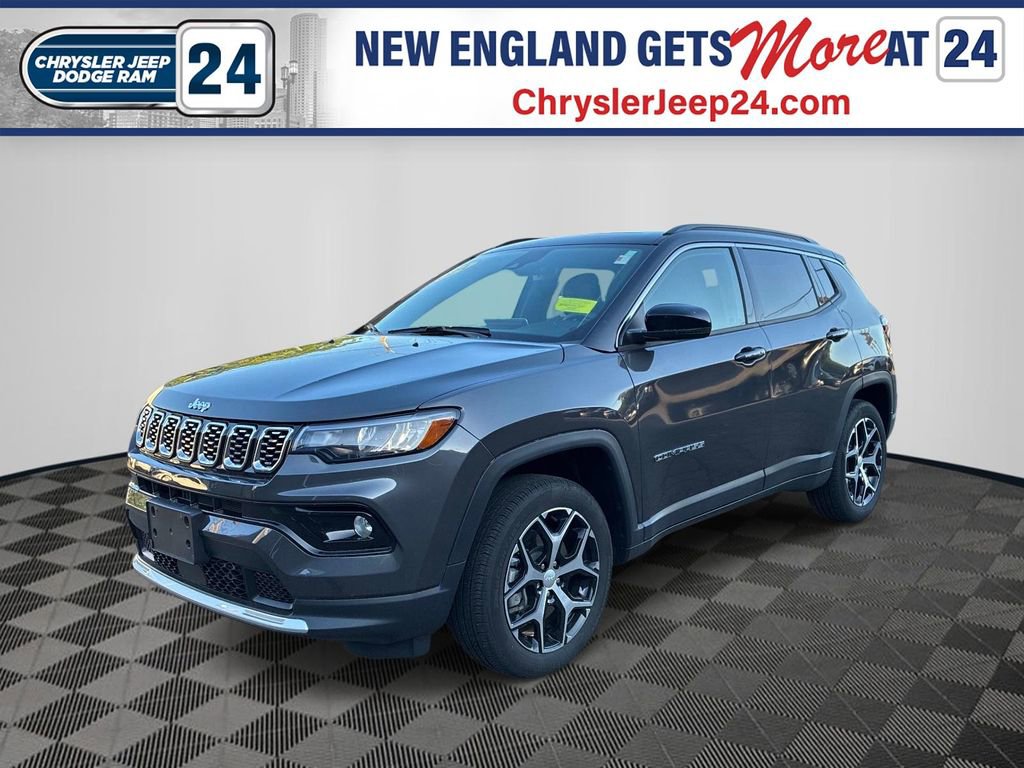 Used 2024 Jeep Compass Limited w/ Sun and Sound Group AWD/4WD image 1