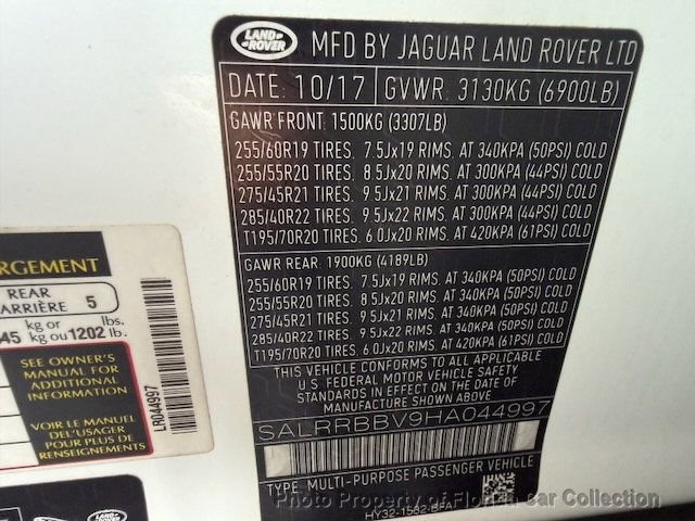 Used 2017 Land Rover Discovery HSE AWD/4WD image 96