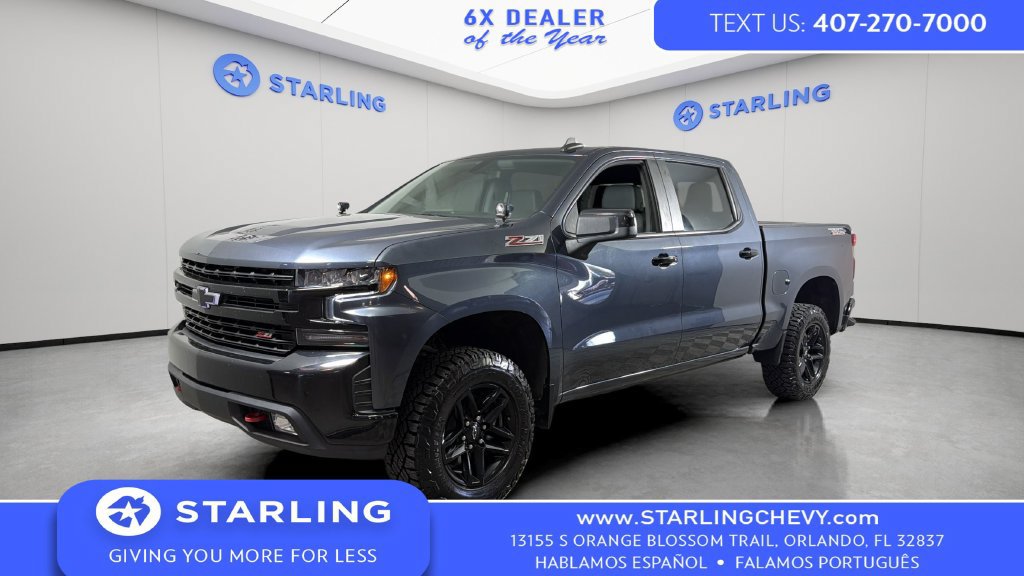 Used 2021 Chevrolet Silverado 1500 LT Trail Boss w/ Convenience Package II AWD/4WD image 1