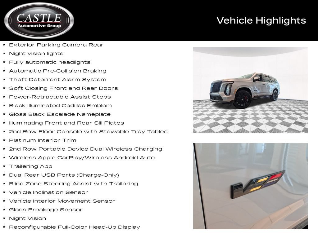 Certified 2025 Cadillac Escalade V AWD/4WD image 16