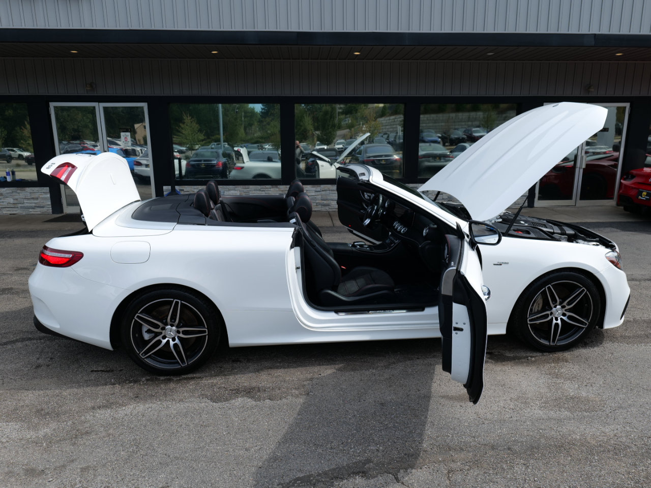 Used 2020 Mercedes-Benz E 53 AMG 4MATIC Cabriolet w/ Driver Assistance Package image 55